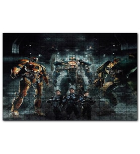Cakapuzzle Pacific Rim Uprising Saber Athena Puzzle Yapboz MDF (Ahşap) (255 Parça)