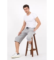 Erkek Regular Kapri Şort spr24sr60 (Grimelanj)