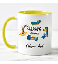 Makine Mühendisi Teknikeri Kupa Bardağı (Sarı)