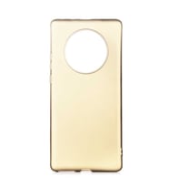 Huawei Mate 40 Pro Kılıf Zore Premier Silikon Kılıf (Gold)