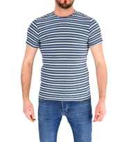 Erkek Sıfır Yaka Tişört T-750 BGL-ST01836 (Lacivert)