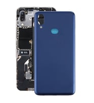 Samsung Galaxy A10s Uyumlu Arka Pil Batarya Kapağı SM-A107F (Mavi)