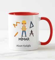 Mimar Kupa Bardağı (Kırmızı)