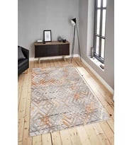 Dijital Baskılı Yıkanabilir Kaymaz Modern Renkli Salon Halısı Mutfak Halısı Yolluk ND-HY-1008 (Bej)