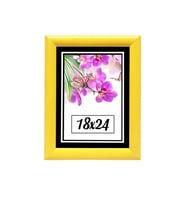 18X24 Fotoğraf Çerçevesi Siyah Modern Ofis Sanat Ev Home Ofis Dekoratif Çerçeveler Ev Oturma Odası Salon Dekorasyon Resim Çerçeveleri Diploma Belge Sertifika Çerçeveleri (Sarı)