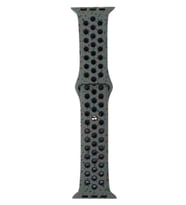 Watch 38mm KRD-02 Yeni Seri Suya Dayanıklı Delikli Renkli Silikon Kordon (Haki)