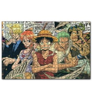 Cakapuzzle Monkey D Luffy Anime Karakterler  Puzzle Yapboz MDF (Ahşap) (500 Parça)