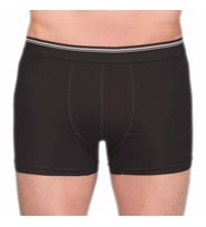 Berrak 1097 Likralı Erkek Boxer Paçalı Külot 6 Adet  (Siyah)