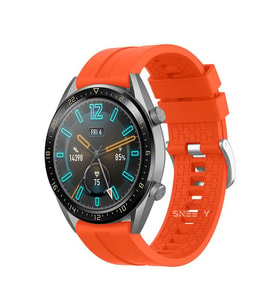 Xiaomi Watch S1 -S1 Active -Mi Watch -Watch Color 22mm Uyumlu NovaGT Supreme Silikon Kordon (Turuncu)