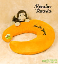 Kendin Tasarla 150 cm Emzirme Destek Minderi (Sarı)