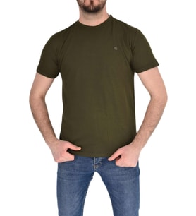 Erkek Sıfır Yaka Tişört Ottoman BGL-ST01890 (Haki)