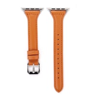 Apple Watch 42mm KRD-28 Deri Kordon (Kahverengi)