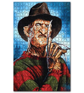 Cakapuzzle Elm Sokağı Kabusu Görseli Puzzle Yapboz MDF (Ahşap) (1000 Parça)