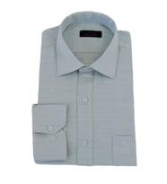 Erkek Klasik Uzun Kol Armürlü Gömlek BGL-ST02527 (Mint Yeşili)