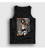 Presmono Unisex Haki Mikasa Fan Anime Attack On Titan Atlet 125277tt (Siyah)