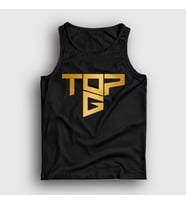 Presmono Unisex Beyaz Logo Topg Andrew Tate Atlet 448712tt (Siyah)