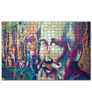 Cakapuzzle Stalin Duvar Boyama  Puzzle Yapboz MDF (Ahşap) (255 Parça)