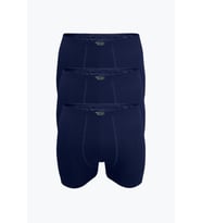 Anıt Erkek İnce Belli Bambu Likralı Boxer 1273 - 3 Adet (Lacivert)