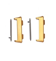 Oppo Watch 41mm 20mm Metal Kordon Dönüştürücü Apartı (Gold)