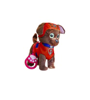 Paw Patrol Köpek Yürüyen, Havlayan Müzikli Tasmalı Kumandalı Peluş Oyuncak (Turuncu)