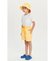 Benittokids Erkek Çocuk Desenli Deniz Şortu 7008 (Sarı)