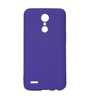 LG K8 Kılıf Maximum Kamera Korumalı Mat Soft Silikon Kılıf (Mor)