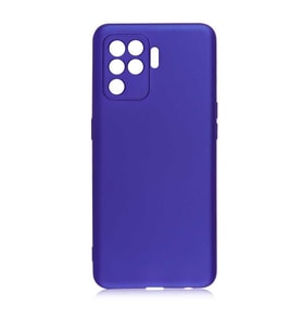 Oppo Reno 5 Lite Kılıf Zore Premier Silikon Kılıf (Saks)