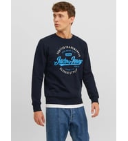 Jack & Jones Erkek Bisiklet Yaka Sweatshirt - 12236177 (Lacivert)
