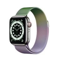 Apple Watch 10/11 42mm-38/40/41mm Kordon Milano Loop Metal Kordon 2/3/4/5/6/se/7 (Karışık)