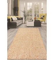 Dijital Kaymaz Taban Yıkanabilir Modern Renkli Salon Halısı Mutfak Halısı Yolluk ND-HT-1274 (Kahverengi)