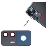 Xiaomi 12T Uyumlu Kamera Lensi Cam Full 22071212AG (Siyah)