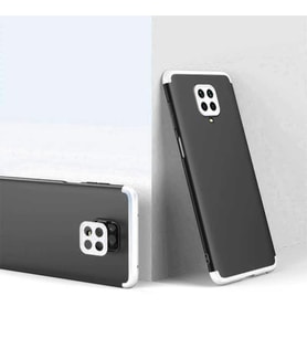 Xiaomi Redmi Note 9 Pro Kılıf Zore Ays Full Koruma Kılıf (Gri)