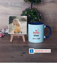 Anestezi Uzmanı Fotoğraflı Dekoratif Taş, Kupa Bardak Beyaz Hediye Anestezi Uzmanına Tıp Bayramı Hediyesi (Model 3)