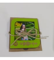 Spotify Tasarımlı Kişiye Özel Polaroid Çerçeve (Yeşil)