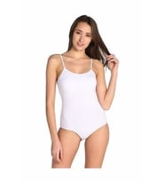 Kadın Beyaz 6'lı Paket Ip Askılı Likralı Kancalı Çıtçıtlı Body Zıbın (Siyah)