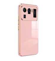 Microsonic Xiaomi Mi 11 Ultra Kılıf Olive Plated Siyah (Pembe)
