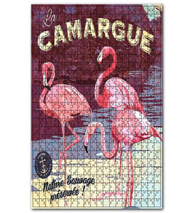 Cakapuzzle Doğadaki Filamıngo Görsel Puzzle Yapboz MDF (Ahşap) (255 Parça)