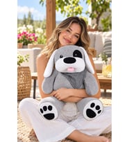 Karizmatik Korsan Köpek  (%100 yerli ) (Gri)