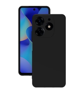 Tecno Spark 10 Pro Kılıf Kamera Korumalı Silikon Rubber Arka Kapak (Siyah)