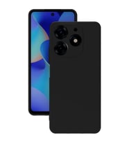 Tecno Spark 10 Pro Kılıf Kamera Korumalı Silikon Rubber Arka Kapak (Siyah)