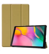 Huawei T3 10 inc Smart Cover Standlı 1-1 Kılıf (Gold)
