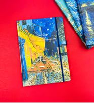 Van Gogh Tasarımlı A4 Defter BM-1210 (Turkuaz)