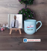 Fen ve Teknoloji Öğretmeni Fotoğraflı Dekoratif Taş, Kupa Bardak Beyaz Hediye (Model 5)