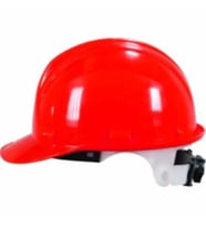 Vidalı Ayarlanabilir Baret (Kırmızı)
