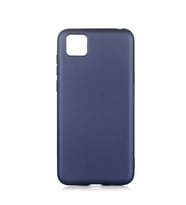 Huawei Y5P Kılıf Kamera Çıkıntılı Mat Soft Esnek Silikon (Lacivert)