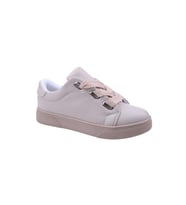 Papuç Sepeti 2597 Kadın Günlük Sneaker Ayakkabı (Krem)