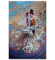 Cakapuzzle Rüzgar Dansı Görseli Puzzle Yapboz MDF (Ahşap) (500 Parça)