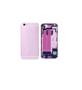 Apple iPhone 6S İle Uyumlu Dolu Kasa (Pembe)