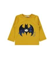 Batman Erkek Çocuk Sweatshirt 2-5 Yaş Hardal (Hardal)