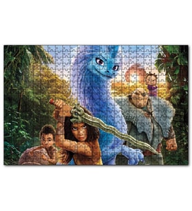 Cakapuzzle Raya ve Son Ejderha Savunmada Görseli  Puzzle Yapboz MDF (Ahşap) (255 Parça)